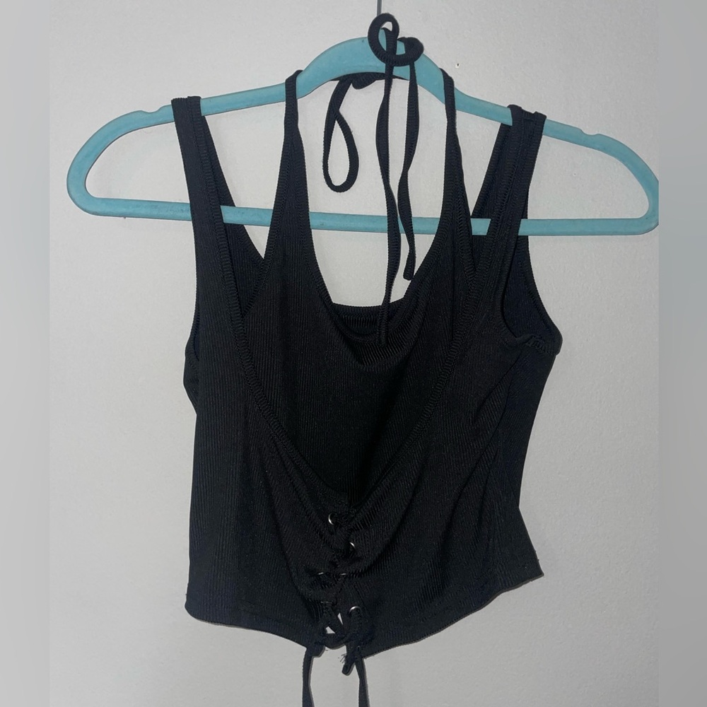 Cute Double  Strap Tank Top